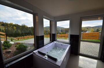 Фото номера Коттедж с 6 спальнями Дома для отпуска Solna Chata-Grota solna, Sauna, Basen г. Райча 44
